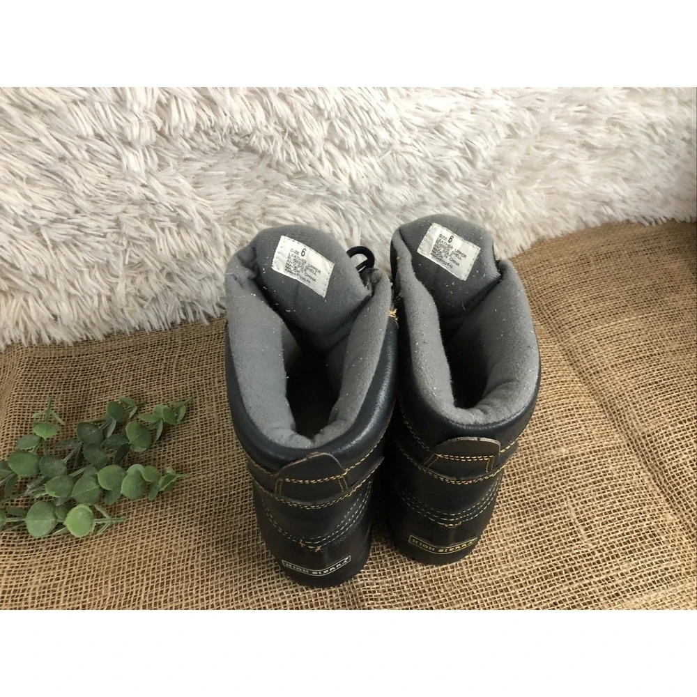 High Sierra Womens Teen Leather Hiking Boots Women's Size 6 Beautiful Condition‎